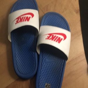 Brand new Nike slippers never worn